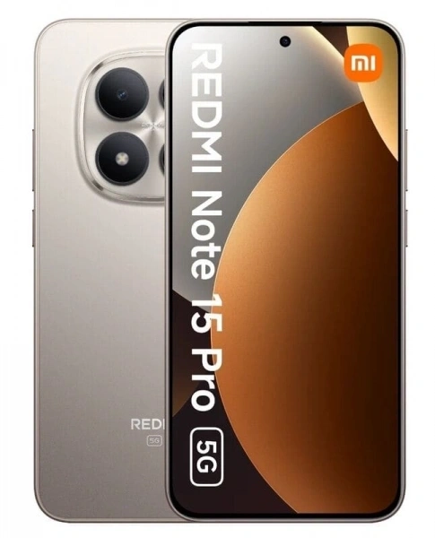 Смартфон Redmi Note 15 Pro 5G 12/512Гб Титановый. Фото 1