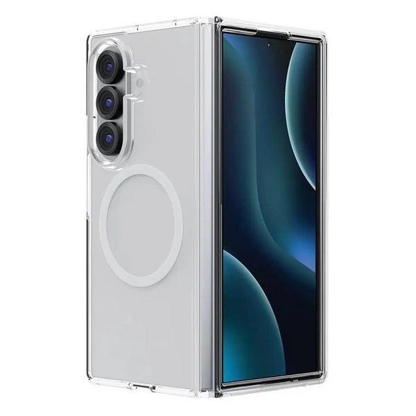 Чехол Uniq для Samsung Galaxy Z Fold7 LifePro Xtreme (MagSafe), Clear (GZFOLD7HYB-LPRXMCLR). Фото 1