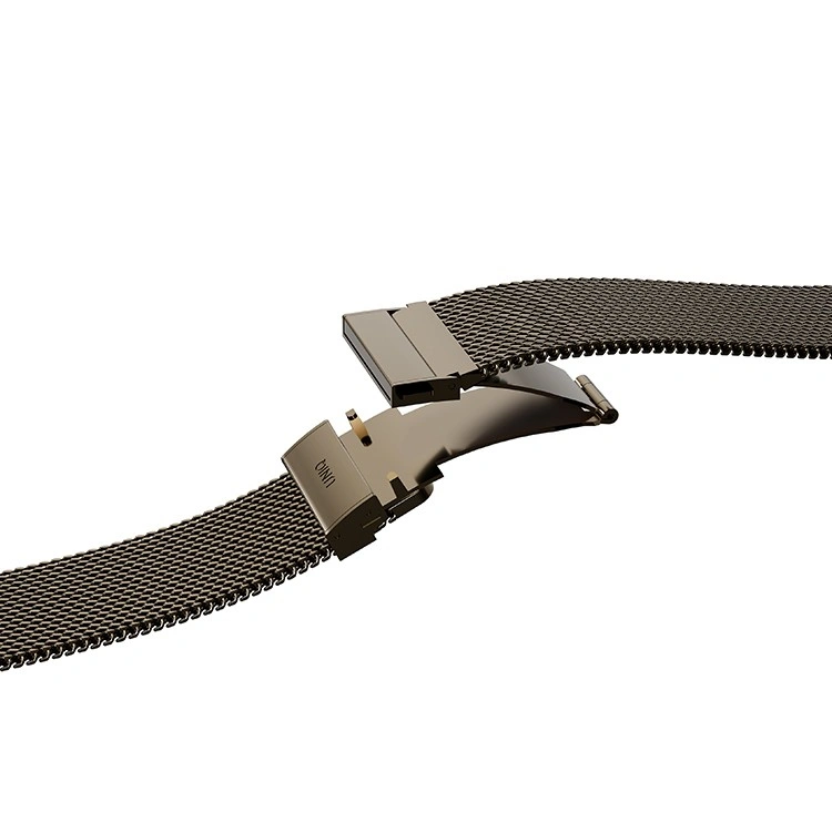 Ремешок Uniq для Apple Watch 42/41/40мм Dante PRO Strap Mesh Steel, Ember Gold (42MM-DANPEGLD). Фото 2