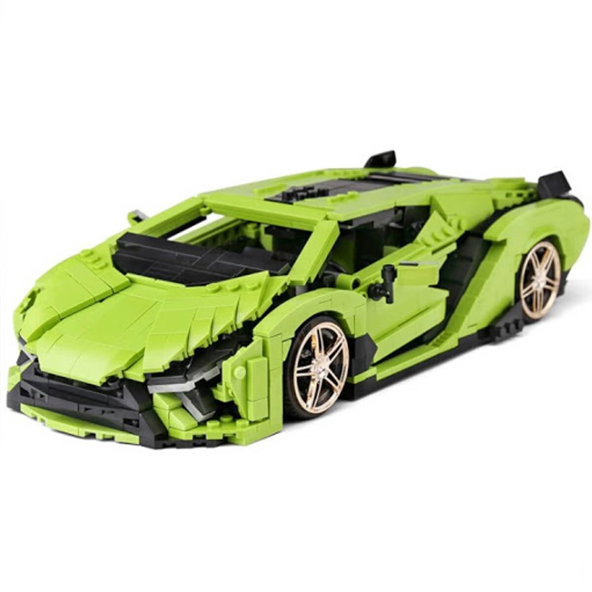 Конструктор Mould King Creative Idea 10011. Lamborghini Sian Verde, 1133 деталей. Фото 2