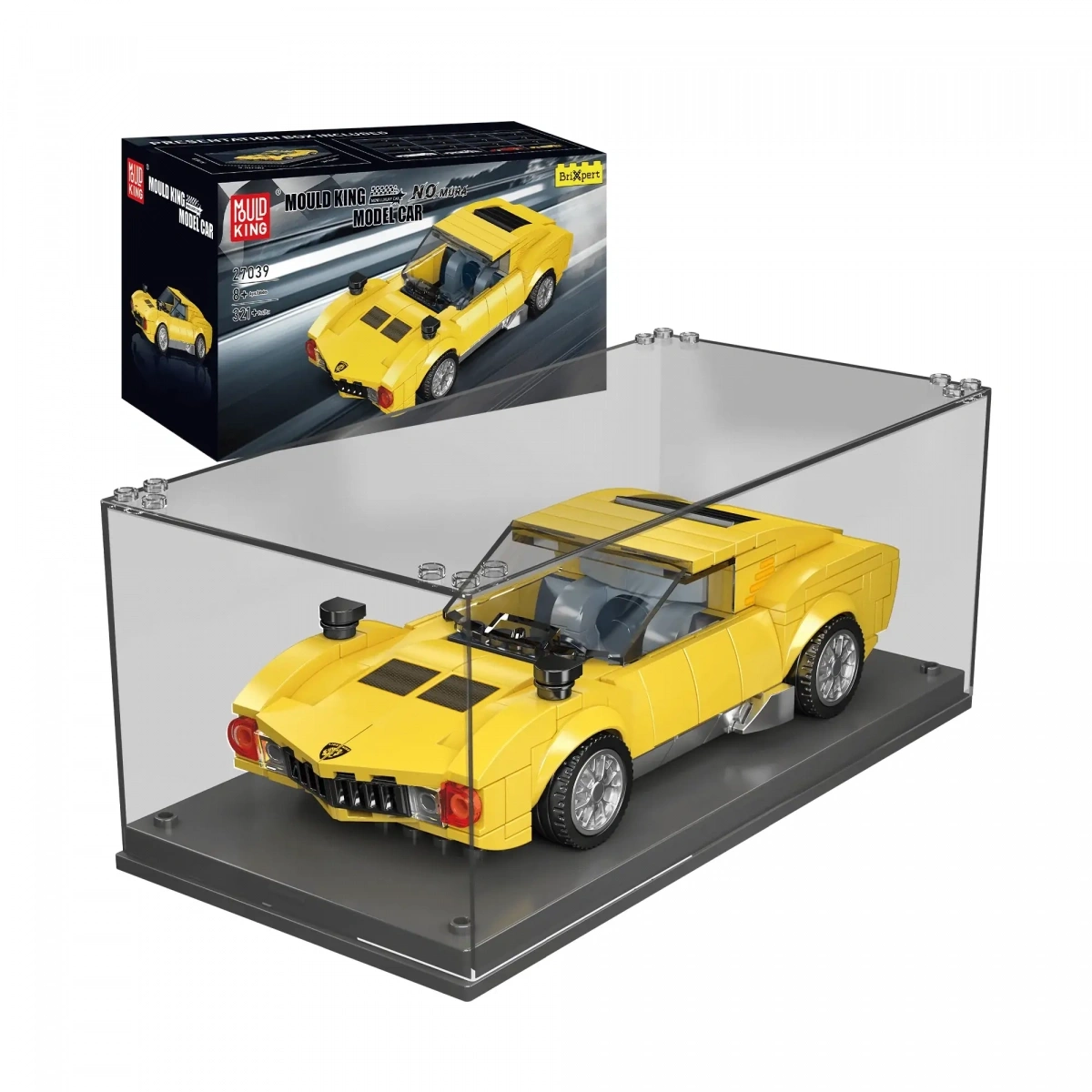 Конструктор Mould King Models 27039. Lamborghini Miura, 321 деталей. Фото 1