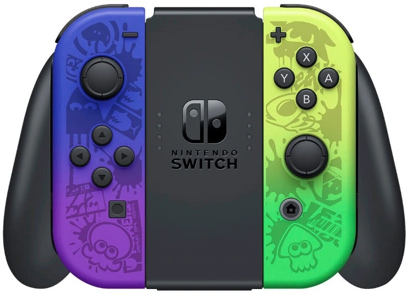 Игровая консоль Nintendo Switch OLED 64Gb, Splatoon. Фото 3