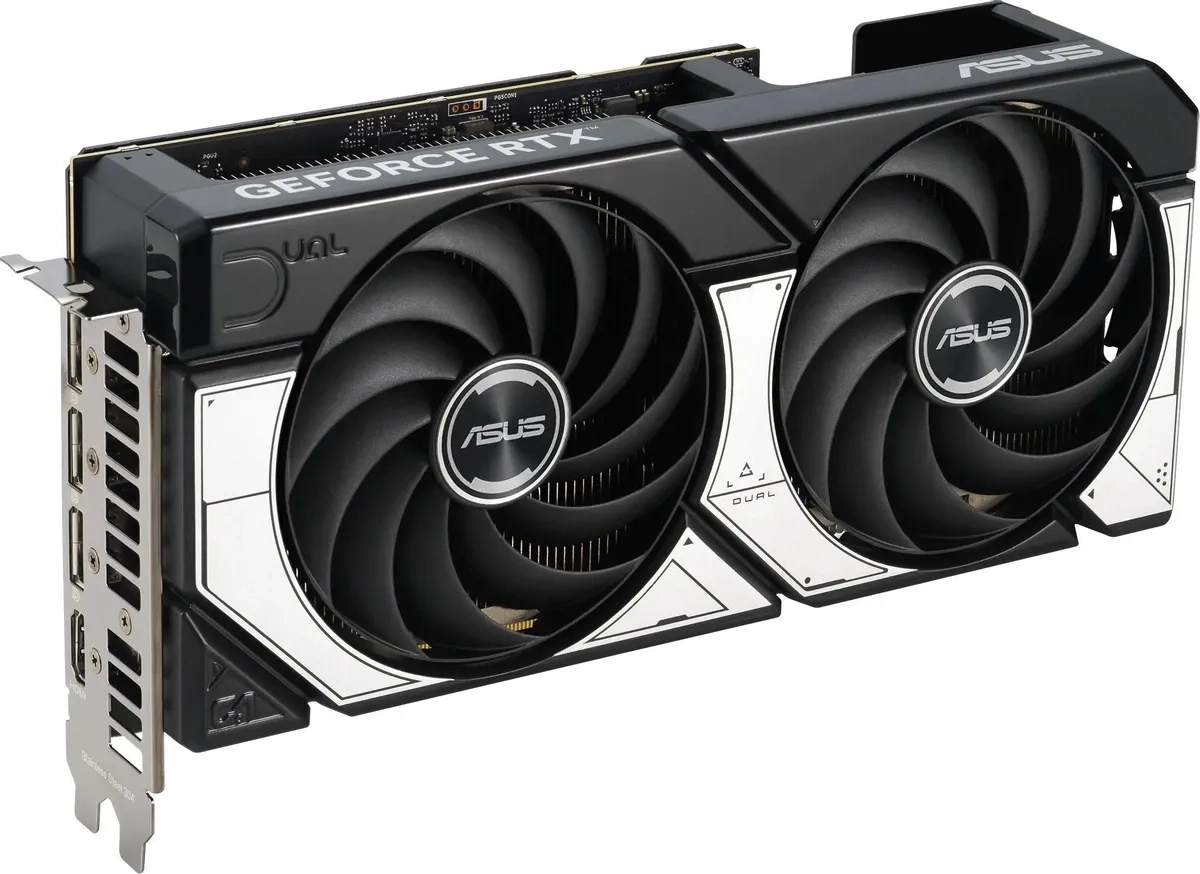 Видеокарта ASUS GeForce RTX 5070 DUAL 12Гб  GDDR7 192 bit PCIe 5.0. Фото 2