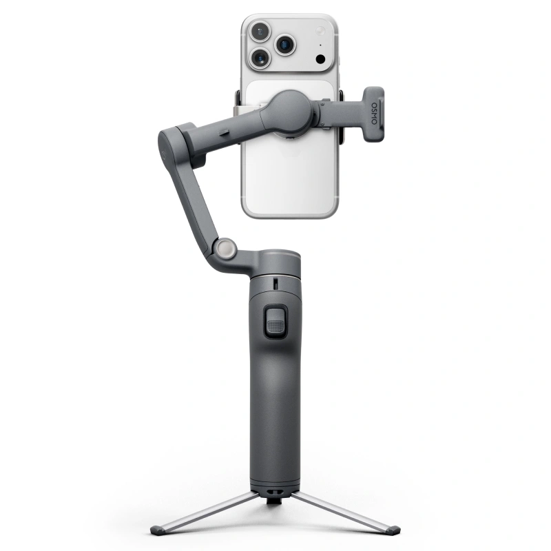 Стабилизатор электрический DJI Osmo Mobile 8P Advanced Tracking Combo, Чёрный. Фото 4