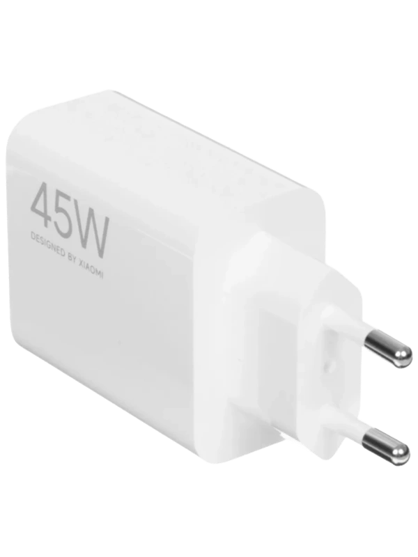 Сетевое зарядное устройство Xiaomi 45W Hyper Charge Combo (Type-A) + кабель Type-A to Type-C, White (BHR8297CN). Фото 3