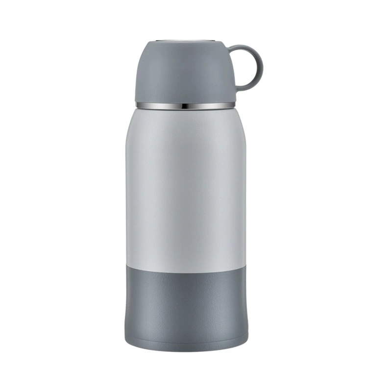 Термос Funjia Home Simple And Portable Insulation Cup 600 ml, Серый. Фото 1