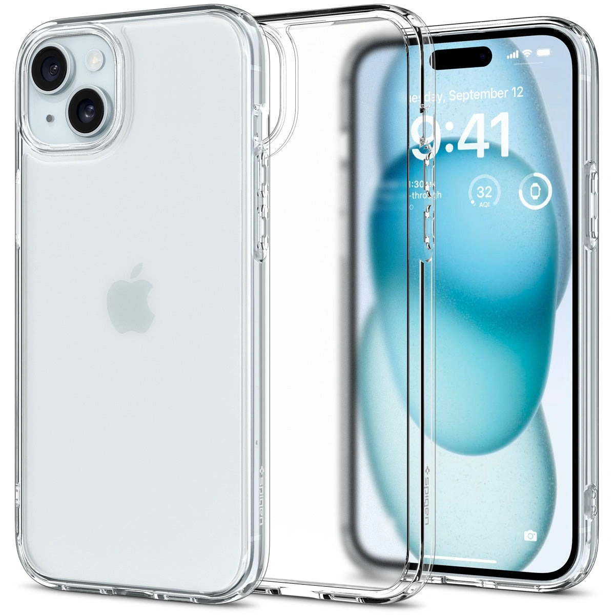Накладка Spigen Ultra Hybrid для iPhone 15 Plus, Frost Clear (ACS06655). Фото 1