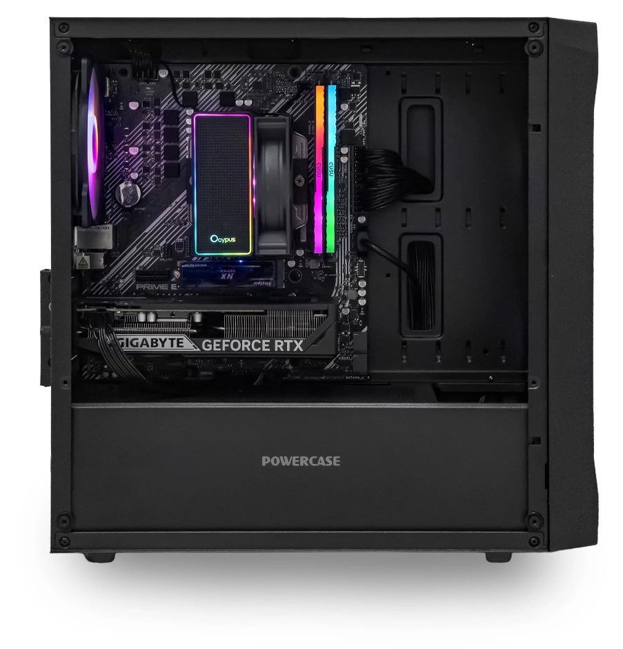 Системный блок CORE M (A3B Ryzen 5 5600, 32Гб DDR4, RTX5060, SSD 1Тб M.2, ASUS PRIME B550M-K, 650Вт). Фото 3
