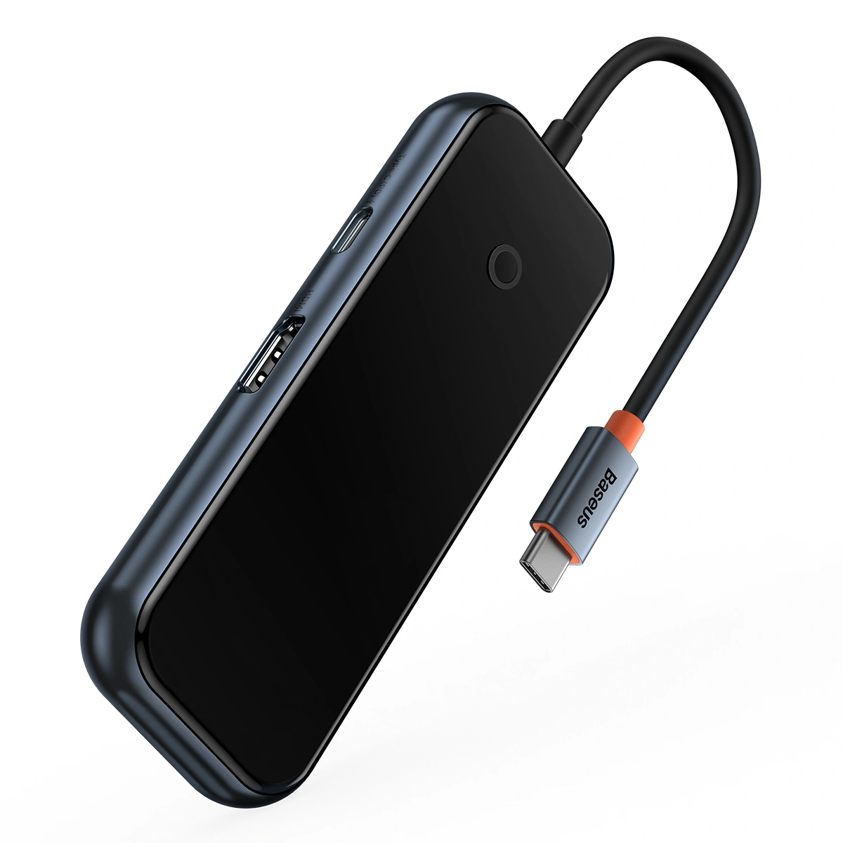 Хаб Baseus AcmeJoy 5-Port Type-C Hub Adapter, Темно-серый (WKJZ010213). Фото 7