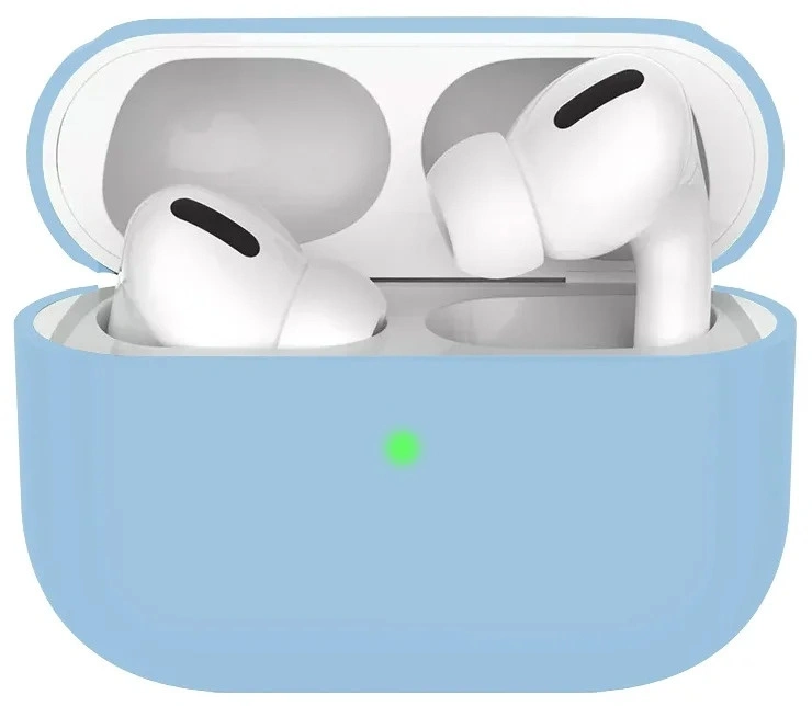 Чехол Silicone Case для наушников AirPods Pro 2, Sierra Blue. Фото 1