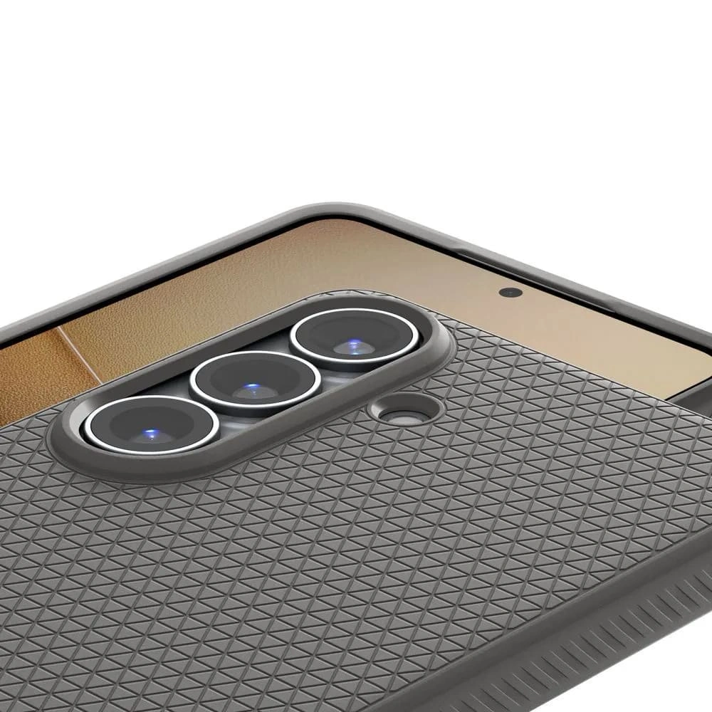 Накладка Spigen Liquid Air для Samsung Galaxy S26 Plus, Мраморно-серая (ACS11211). Фото 5