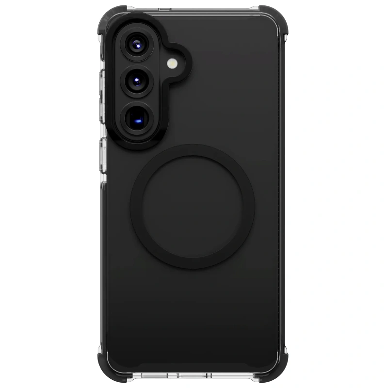 Накладка Uniq Combat Triple-Layer Defense (MagSafe) для Samsung Galaxy S26, Black (GS26HYB-COMMCBLK). Фото 1