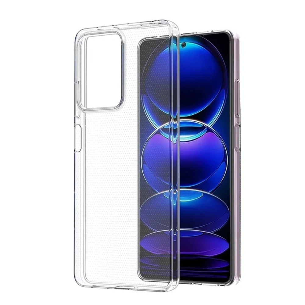 Накладка силиконовая для Redmi Note 12 5G/ Poco X5, Прозрачная. Фото 1