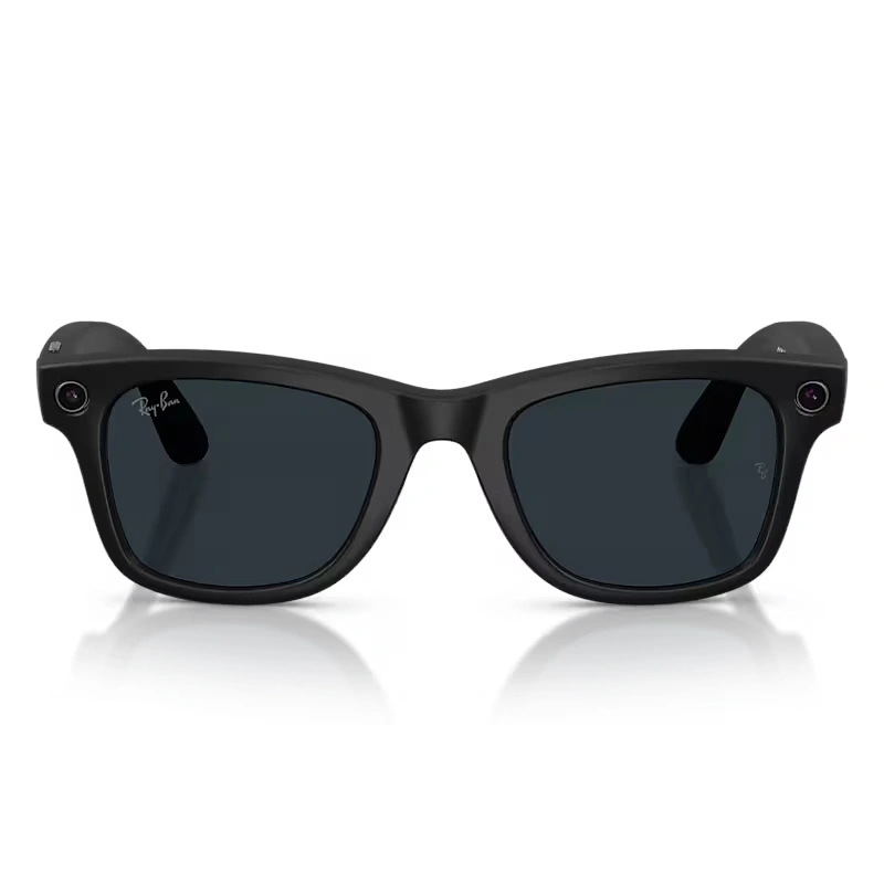 Умные очки Ray Ban Wayfarer (Gen 2) RW4012 Матовый черный/Серый фотохром L 155-53mm (601S1Z). Фото 3