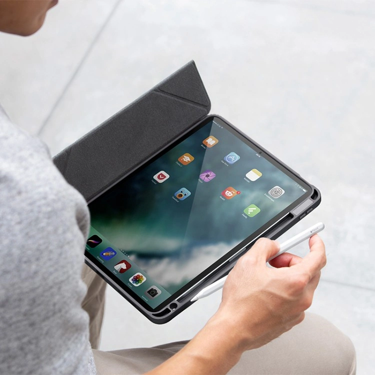 Чехол Uniq для iPad Air 11 M3, M2 Moven, Grey (PDA11(2024)-MOVGRY). Фото 4