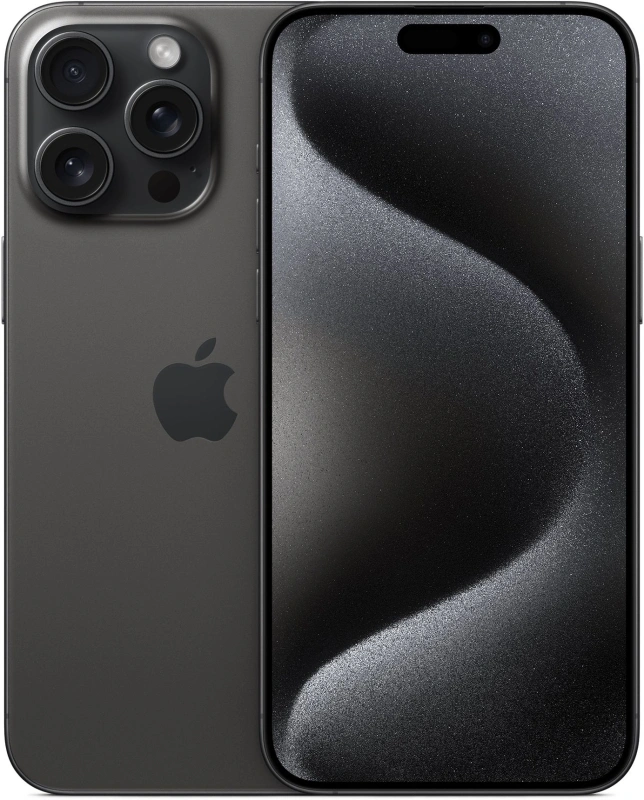 Смартфон Apple iPhone 15 Pro Max 256Gb Чёрный Титан (eSIM+SIM) (Уцененный товар) . Фото 1