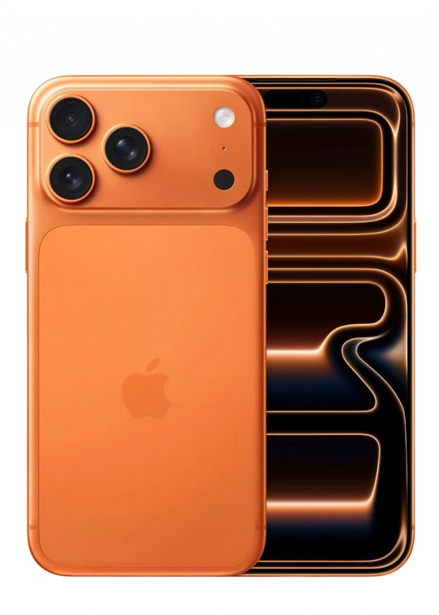Смартфон Apple iPhone 17 Pro 256Гб, Оранжевый (eSIM) (Без RuStore). Фото 1