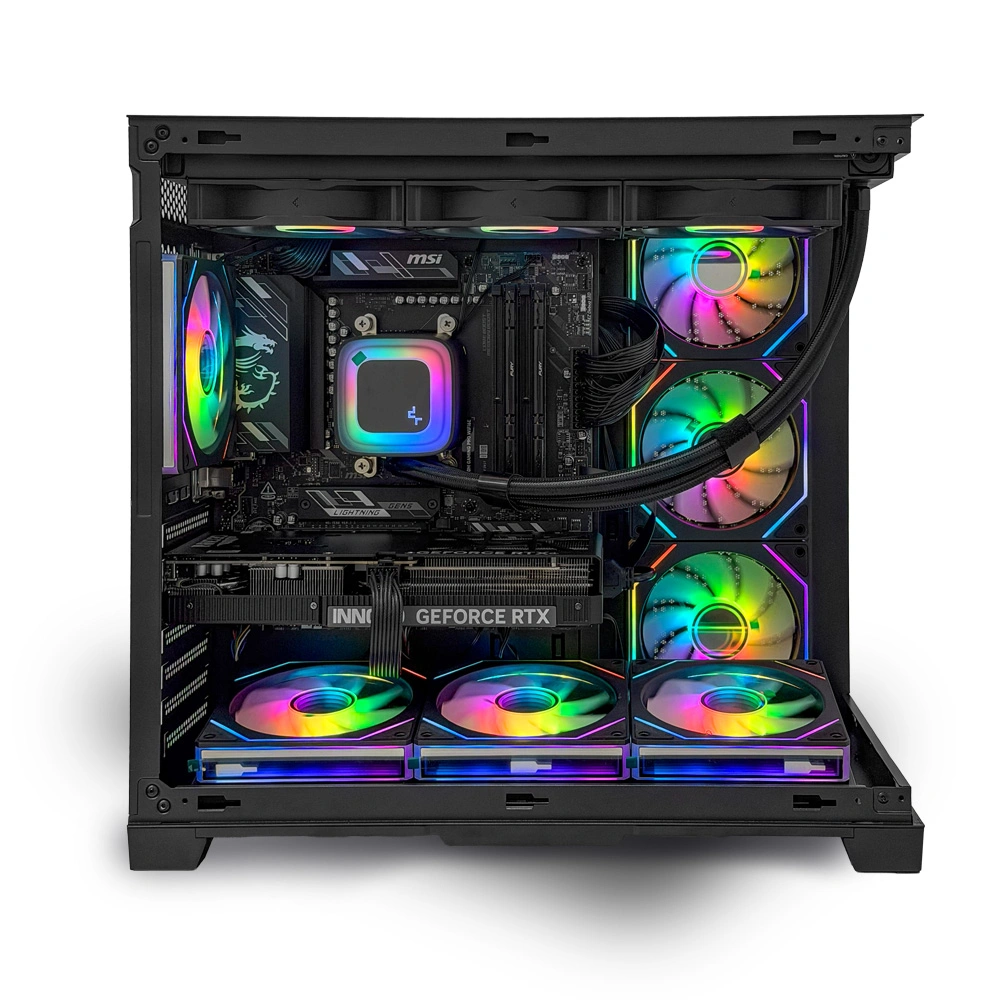 Системный блок CORE X (QW500 Ryzen 5 7500F, 32Gb DDR5, RTX5060 Ti, SSD 1Tb M.2, MSI B850M, 750Вт). Фото 2