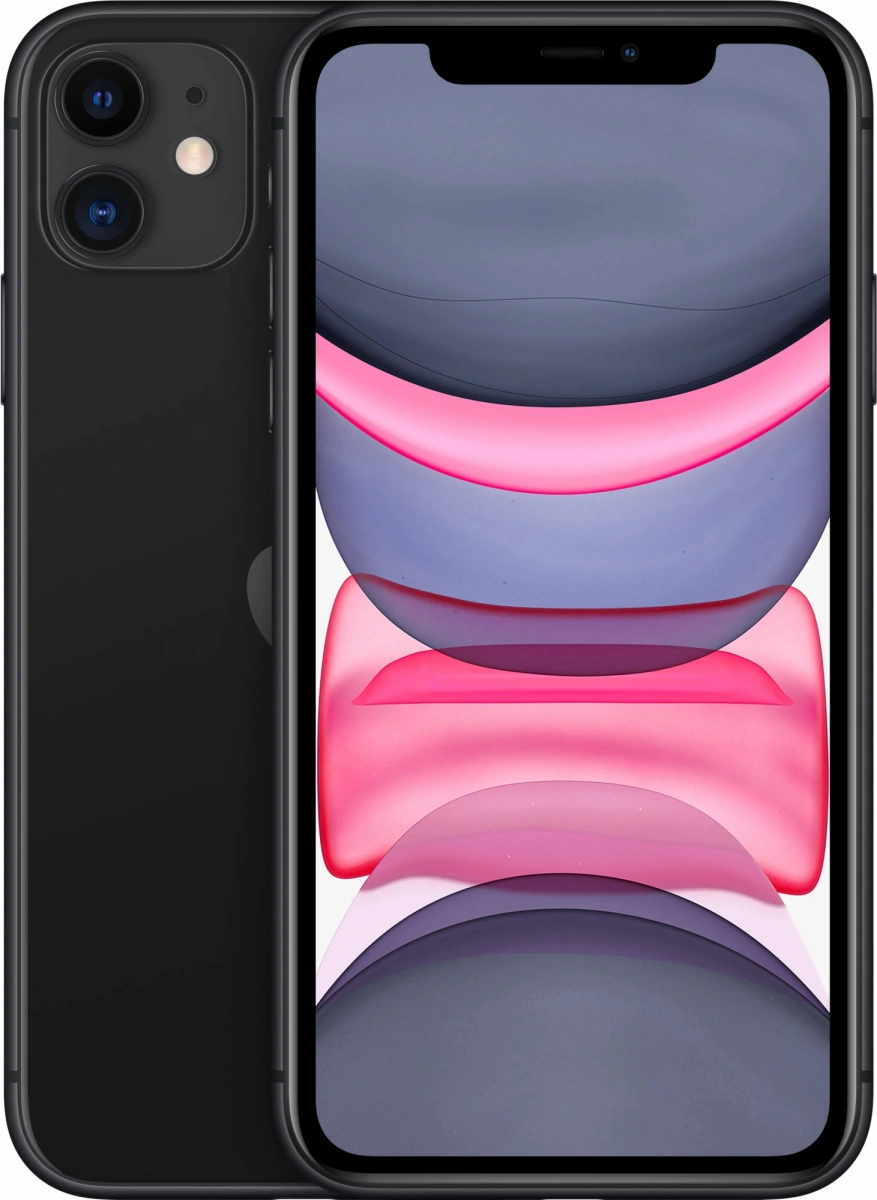 Смартфон Apple iPhone 11 64Gb Чёрный (Уцененный товар). Фото 1