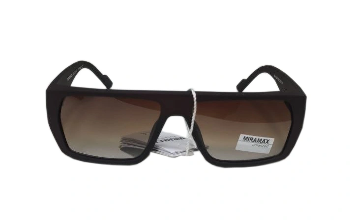 Солнцезащитные очки Miramax P6109-1 52 20-133, Коричневые. Фото 1