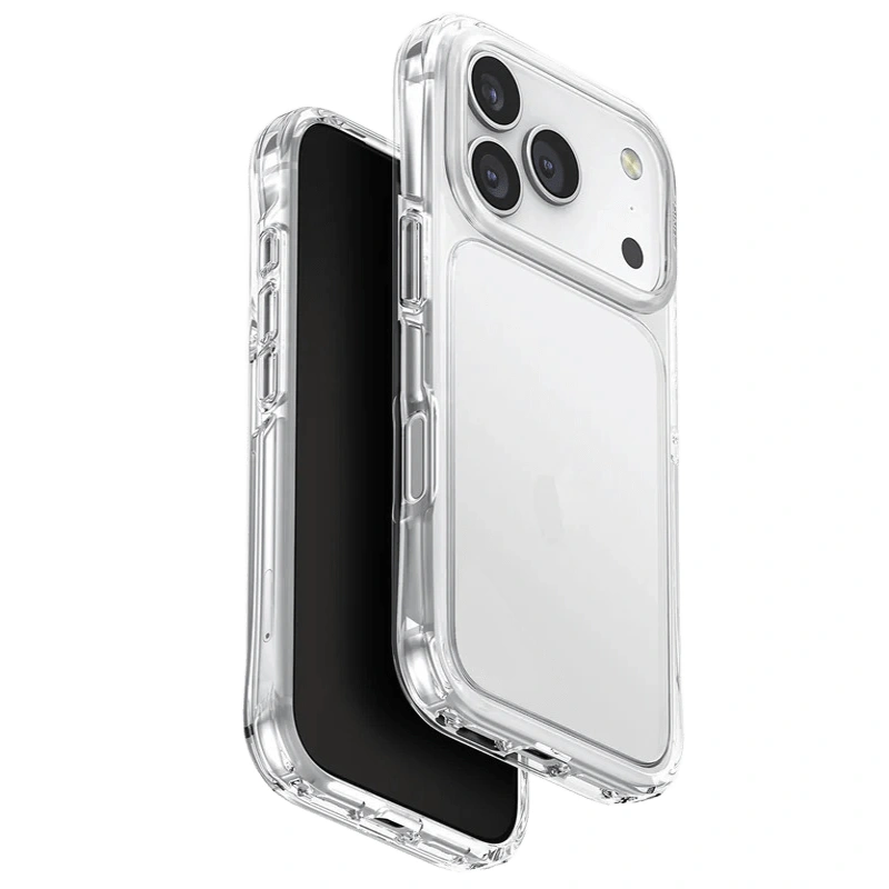 Накладка Uniq LifePro Xtreme для iPhone 17 Pro, Кристально-прозрачная (IP6.3P(2025)-LPRXCCLR). Фото 1