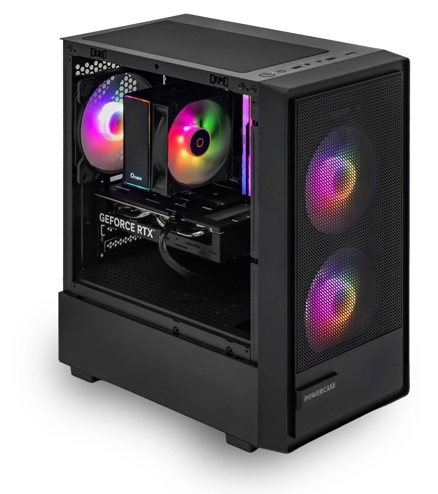 Системный блок CORE M (SM02 Intel Core i5-12400F, 32Гб DDR4, RTX5060, SSD 1Тб M.2, MSI B760M-E, 650Вт). Фото 1