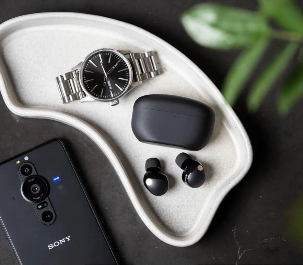 Беспроводные наушники Sony WF-1000XM5/BM с шумоподавлением, Розовые. Фото 6