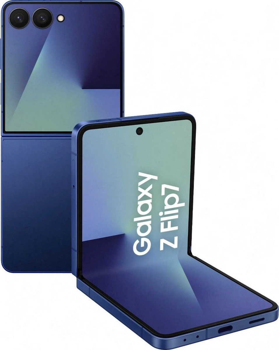 Смартфон Samsung Galaxy Z Flip7 12/512Гб Синий (SM-F7660). Фото 1