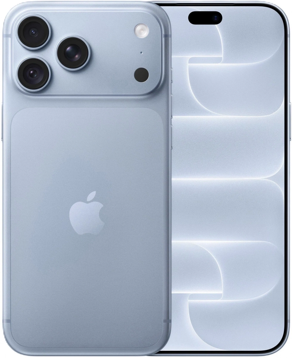 Смартфон Apple iPhone 18 Pro Max 1Тб, Голубой (eSIM+SIM) (Без RuStore, Активирован). Фото 1
