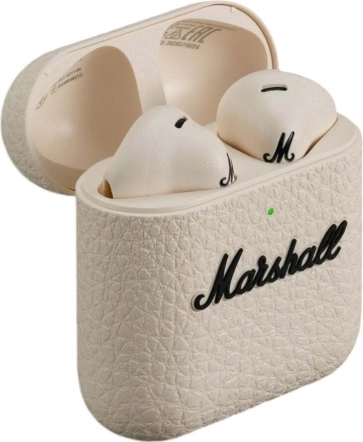 Беспроводные наушники Marshall Minor IV, Кремовые. Фото 2