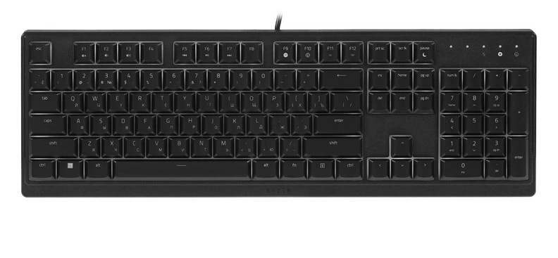 Клавиатура Razer Ornata V3 X, Чёрный (RZ03-04470100-R3M1). Фото 2