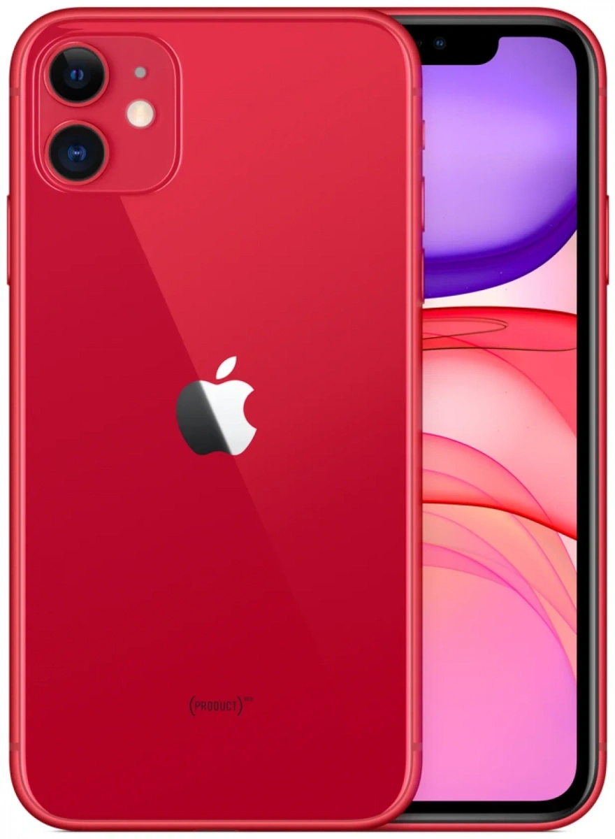Смартфон Apple iPhone 11 256Gb Красный (Уцененный товар). Фото 2