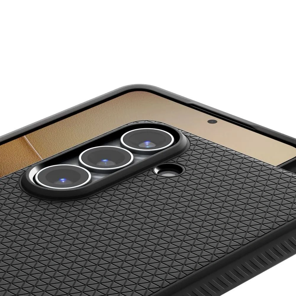 Накладка Spigen Liquid Air для Samsung Galaxy S26, Чёрная (ACS10726). Фото 4