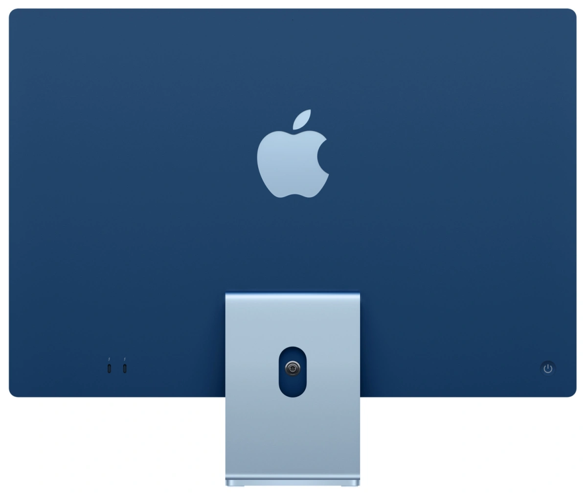 Apple iMac 24" Retina 4,5K, (MQRC3) (M3, 8-ядер CPU, 8-ядер GPU, 8 ГБ, 256 ГБ SSD), Голубой. Фото 2