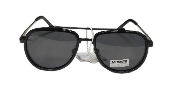 Солнцезащитные очки Miramax 9051 (5) 52 19-140, Чёрные. Фото 1