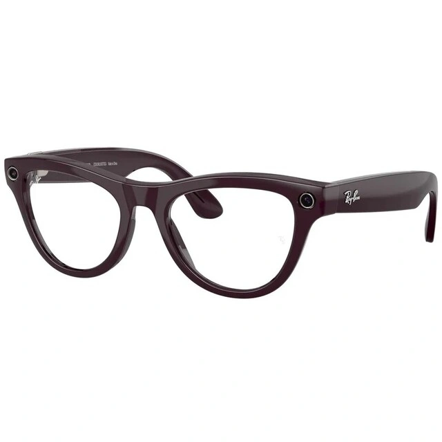 Умные очки Ray Ban Skyler (Gen 2) RW4014 Глянцевый мистический фиолетовый/Аметистовый фотохром M 150-52mm (601/1M52). Фото 2