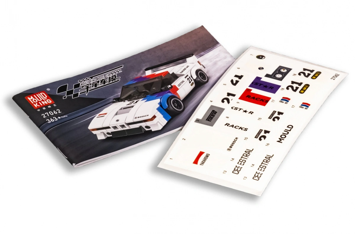 Конструктор Mould King Models 27062. BMW M1, 411 деталей. Фото 2