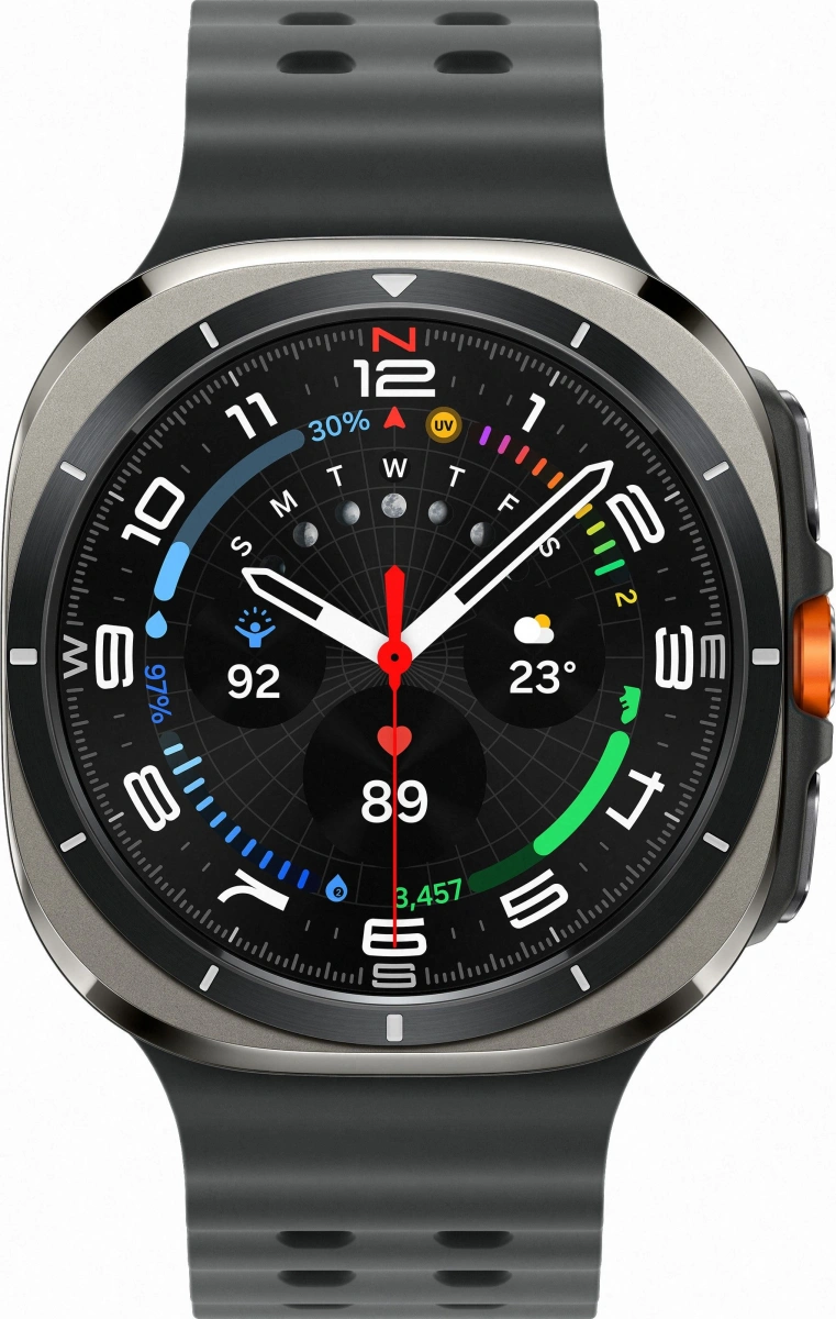 Умные часы Samsung Galaxy Watch Ultra 2025 47mm LTE, Titanium Silver (SM-L705F). Фото 2