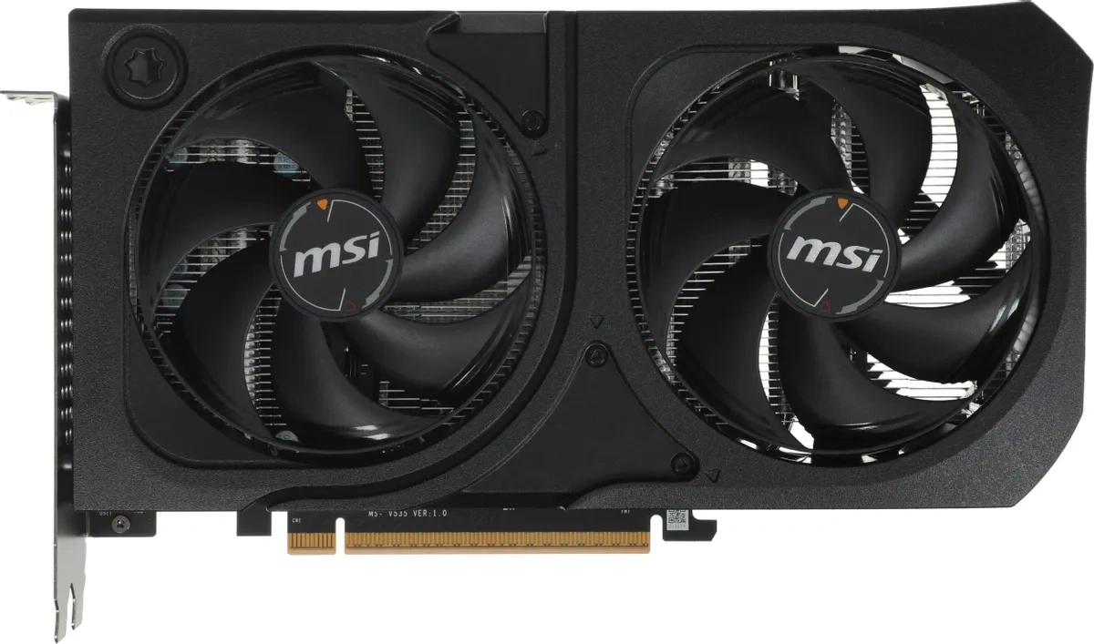 Видеокарта MSI GeForce RTX 5060 Ti SHADOW 2X OC PLUS 8Гб GDDR7 128 bit PCIe 5.0. Фото 1