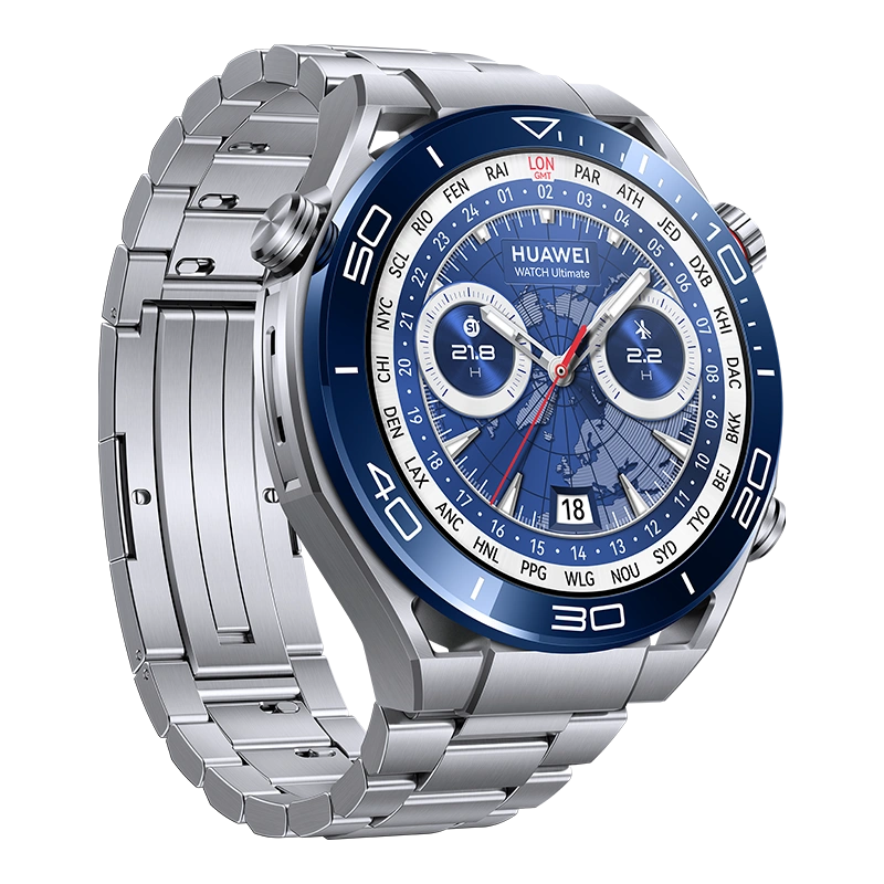 Умные часы Huawei Watch Ultimate, Voyage Blue (CLB-B19). Фото 3