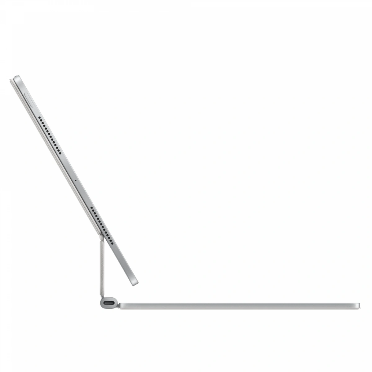Чехол-клавиатура Apple Magic Keyboard для iPad Pro 11" M4 (2024), White (MWR03). Фото 5