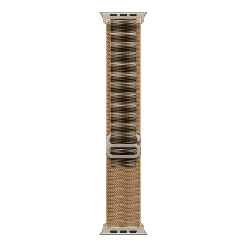 Умные часы Apple Watch Ultra 4 (2026) GPS+Cellular 49мм, Натуральный титановый корпус, ремешок "Пустынная альпийская петля" размер S 130-160 мм (MJAE4). Фото 3