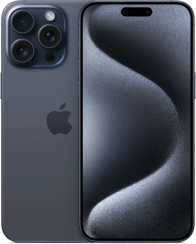 Смартфон Apple iPhone 15 Pro 256Gb Синий титан (Esim+SIM) (Уцененный товар). Фото 1