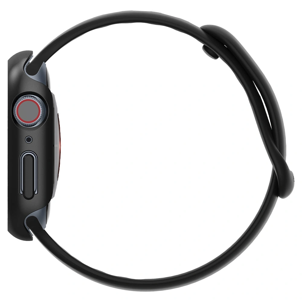 Чехол Spigen Thin Fit для Apple Watch 45mm, Чёрный (ACS04174). Фото 6