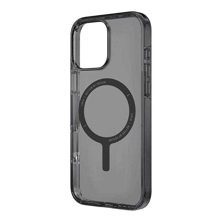 Накладка Uniq для iPhone 16 Pro Max Clario (MagSafe), Smoke (IP6.9P(2024)-CLARMSMK). Фото 2