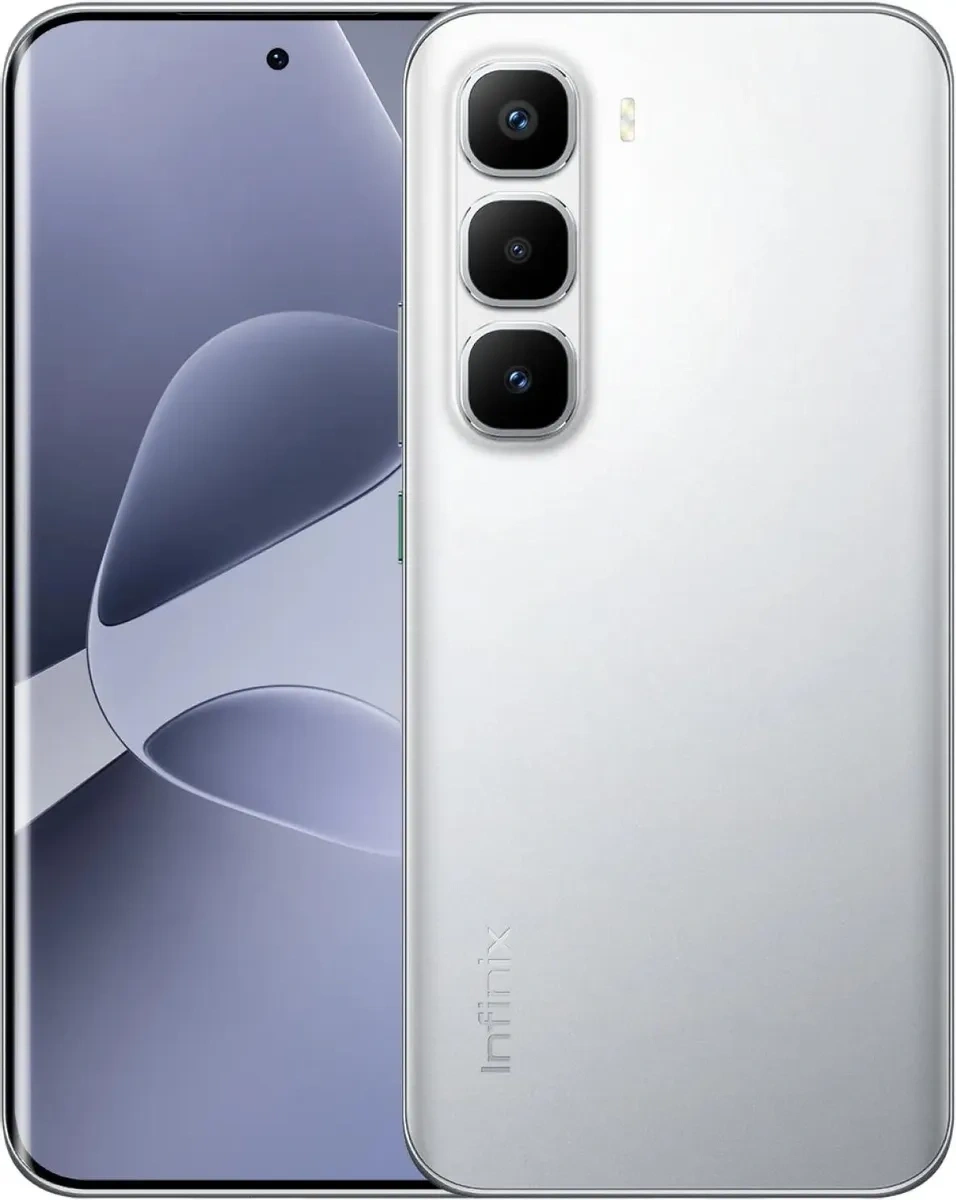 Смартфон Infinix Hot 60 Pro Plus 8/256Гб Серебристый титан. Фото 1