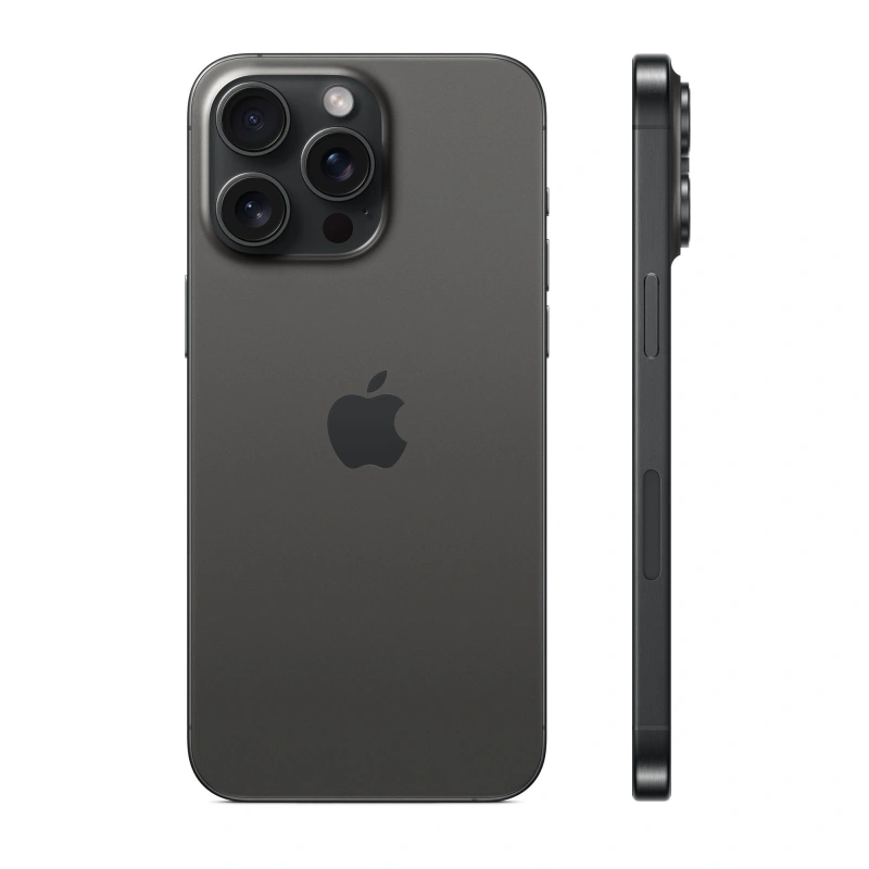Смартфон Apple iPhone 15 Pro Max 256Gb Чёрный Титан (eSIM+SIM) (Уцененный товар) . Фото 2