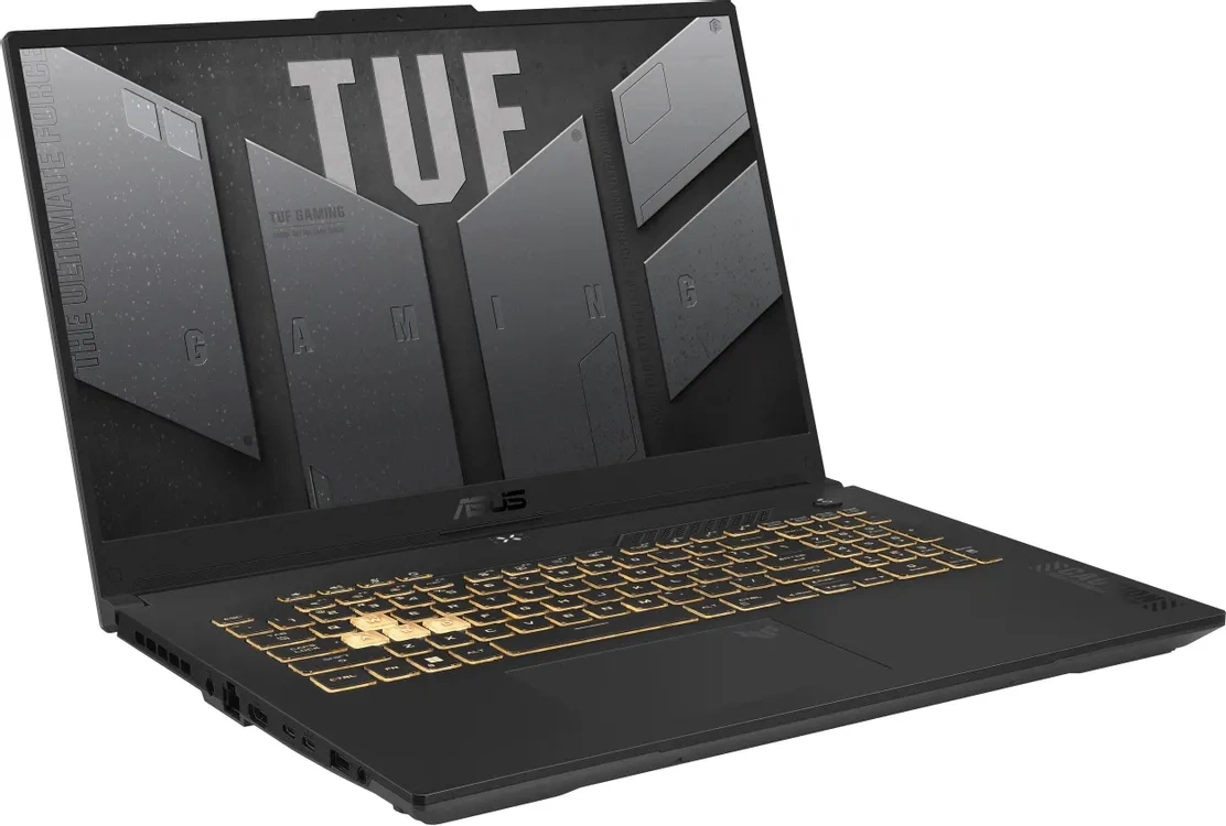 ASUS TUF Gaming F17 FX707VJB-HX106 Серый (17.3", Intel Core 5 210H, 16 Гб, SSD 512 Гб, GeForce RTX 3050, noOS) 90NR0MY5-M003Y0. Фото 3