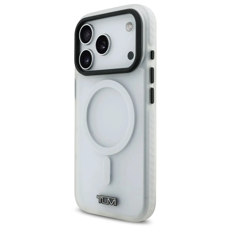 Накладка Tumi для iPhone 17 Pro Max ShockProof Froste (MagSafe), Белый (TUHMP17XHMP1TC). Фото 2