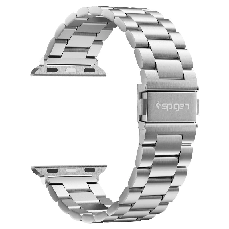 Ремешок Spigen Modern Fit для Apple Watch 44/45/46/49мм, Серебристый (062MP25404). Фото 3